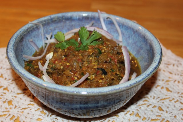 Baingan bharta