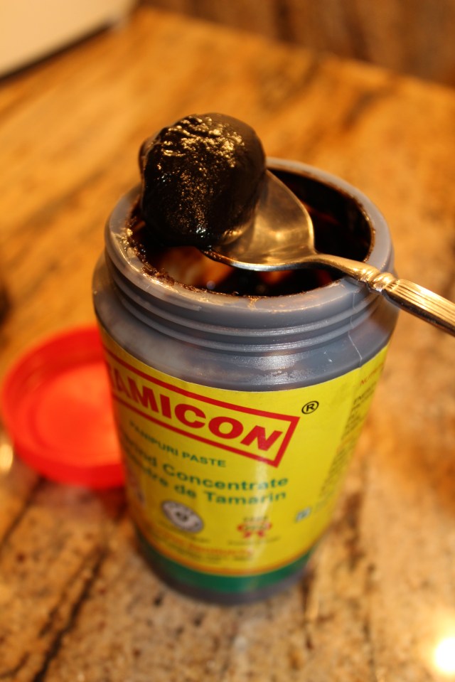 Tamarind concentrate. Tamarind concentrate.