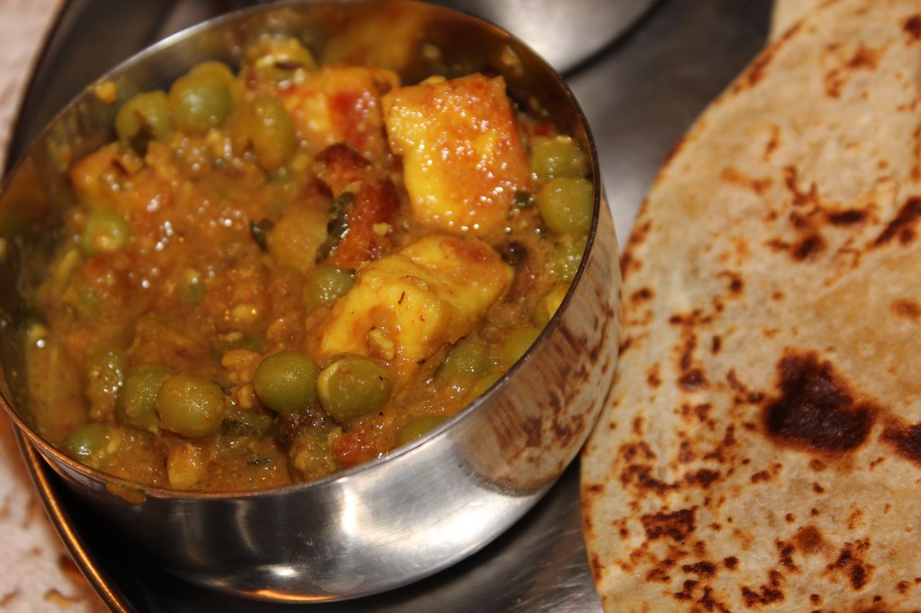 Muttar Paneer