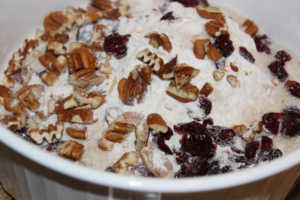 Mix the dry ingredients..